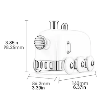 Retro Ultraheli Niisutaja Mini Rongi Niisutaja USB Lõhn Air Hajuti eeterlik Õli Udu Tegija LED Valgus Home Decor Uus