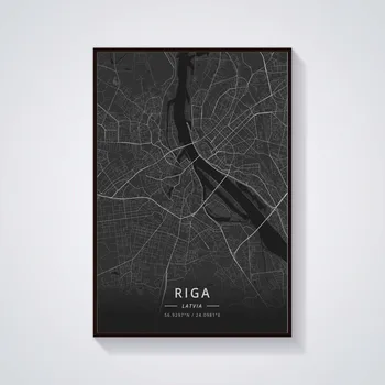 Riia Läti Plakat