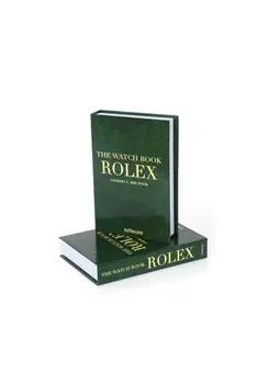 Rolex Raamat Kast Ilus Ja Kaasaegne Otsin Ristkülik Ja Mugav Mugav Standard Suurus Rohelise Raamatu Karp Koos Esipaneeli