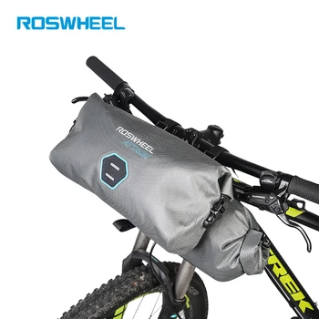 ROSWHEEL 2pcs/set 12L Täielikult Veekindel 840D TPÜ MTB Mountain Road Jalgrattaga Jalgratta Jalgratta Esi-Lenkstangi kotid Tarvikud Osad