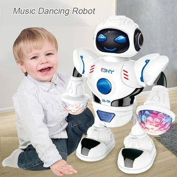 Ruumi Roboter Pimestav Smart Muusikalised Mänguasjad-Beebi Varajase Hariduse Elektroonilise Jalgsi Tantsu Robot Lapsed Xmas Kingitus Juguetes Zabawka