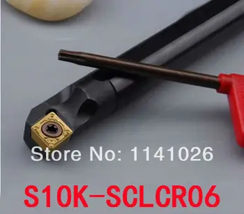 S10K-SCLCR06 10 MM Sisemise Keerates Vahend Tehase kauplust, et vaht,igav baar,Cnc Tööriistad, Treipingi tööpingid (Hiina (Mandri -))