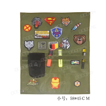 Salvestamise kuva plakat armor armband viimistlus lapiga seina kuva Pardal konks Taktikaline sõjalise Armee Plaastrid Kokkuklapitavad Matt