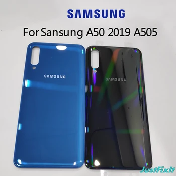 SAMSUNG Galaxy A50 2019 SM-A505F A505 A505F Eluaseme Juhul Tagasi Aku Kate Tagumine Klaas Asendada Patareipesa Kaas