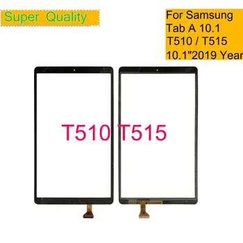 Samsung Galaxy Tab 10.1 2019 SM-T515 SM-T510 T510 T515 Puutetundlik Digitizer Paneel Andur Tablett Välimiste LCD Klaas
