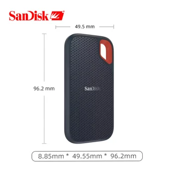 SanDisk Tüüp-c Portable SSD 1TB 500GB 550M Väline kõvaketas SSD USB-3.1 HD SSD kõvaketas 250GB Solid State Disk Sülearvuti