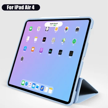 SCHANGE Uusim Kolm korda Cover for iPad Õhu 4 Juhul Anti-sügisel Kaitsva Katte iPad Õhu 2020 Juhul 10.9 tolline Air4