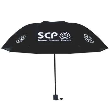 SCP Sihtasutus Cosplay Rekvisiitide Kawaii Päikesekaitsetoodete Vihmavari Väljas Tänaval Kaasaskantav Päikesevarju Päikesevari Prop