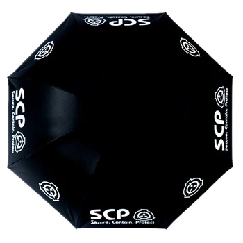 SCP Sihtasutus Cosplay Rekvisiitide Kawaii Päikesekaitsetoodete Vihmavari Väljas Tänaval Kaasaskantav Päikesevarju Päikesevari Prop