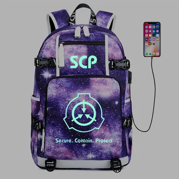 SCP Sihtasutus Galaxy Reisi Seljakott Suur koolikotid Veekindel Bookbag Laadimine USB Sülearvuti Bagpack Naiste Daypack Seljakott