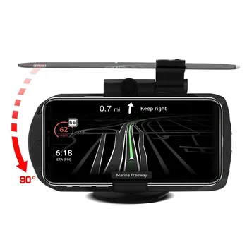 SeenDa Qi Juhtmevaba Laadija Auto HUD Omanik Head UP Display Navigation GPS-Kiire Laadimine iPhone XR, XS Max Omanik Seista