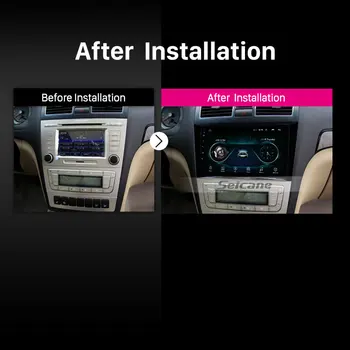 Seicane Auto GPS Navi Raadio 9 tolline Android 8.1 Geely Emgrand EÜ8 2009-2011 2012 2013 koos Bluetooth tugi Carplay