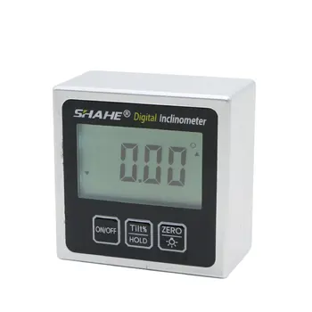 SHAHE ülitäpne Elektrooniline Goniometer Inclinometer Digitaalne Tase Angle Finder Nurga Mõõtmine Box