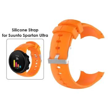 Silikoon Bänd Suunto Spartan Ultra (Solid Color Kella Rihm Käevõru Käepaela Asendamine