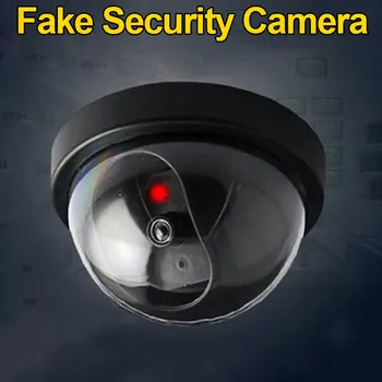 Simuleeritud Turvalisuse Kaamera Võltsitud Dome Dummy Kaamera koos Välgu LED Valgus UY8