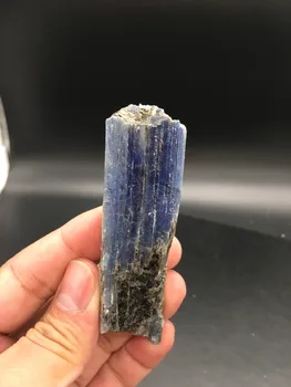 Sinine Kristall Loomulik, Küaniit, sillimaniit Töötlemata Gem kivi & mineral mica Näidis