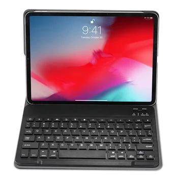 Slim Keyboard Case for Apple iPad Pro 11 2018 2020 Smart Case klaviatuuri Kate Nahast Bluetooth Klaviatuur iPad 11 tolli