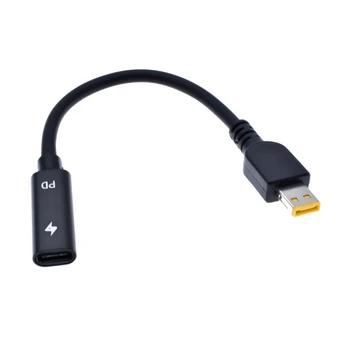 Sm USB-C Tüüpi Power Adapter Plug Converter Sülearvuti Aku Kaabel Juhe Lenovo ThinkPad 10 Helix 2 4X20E75066 TP00064A
