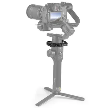 SmallRig Kaamera Plaat kinnitusklamber jaoks DJI Ronin S Gimbal 1/4 3/8 Lõng Augud Jälgida Mikrofon Lisada 2221