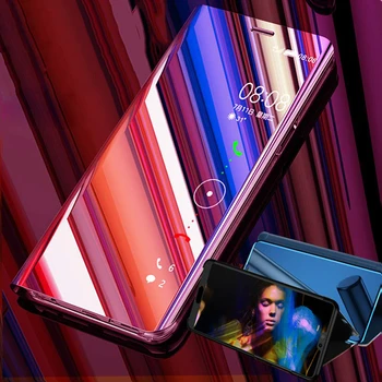 Smart Mirror Flip Case for Xiaomi Redmi 7A Kaane Juhul Xiomi Redmi7A Seista Juhul Xaomi Xiami Kisomi Redme A7 Coque Fundas