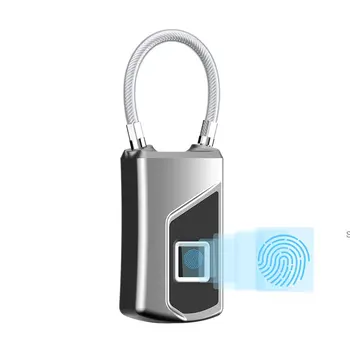 Smart Thumbprint Ukse Tabalukud Laetav Ukse Lukustamine Sõrmejälje Smart Tabalukk USB-Võtmeta avamis-ja Kiire Avamine Tilk Laevandus