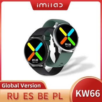 Smart Watch KW66 Vaadata Mehed Bluetooth-5.0 SmartWatch Originaal Südame Löögisageduse tervisespordi-Tracker IP68 Smart Käekellad Naistele