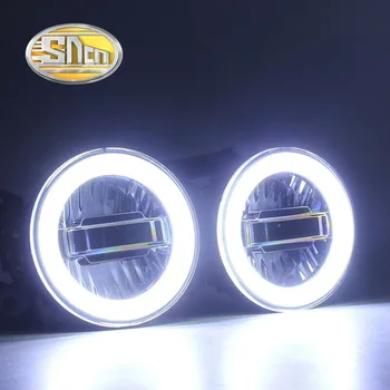 SNCN 3-IN-1 Funktsioonide Auto LED Angel Eyes päevasõidutuli Auto Projektor Fog Lamp Suzuki Grand Vitara 2007 - 2012