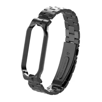 Solid Roostevabast Terasest Metallist Rihmad Xiaomi Mi Band 5 Kruvideta 304 Roostevabast Terasest Wristbands Smart Tarvikud