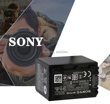 Sony Originaal NP-FV70A NP FV70A Kaamera Aku Sony AX700 AX45 60 AX100E AXP55