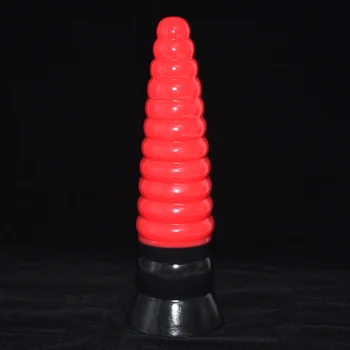 Soonilised butt plug pika riista kruvi anal mänguasjad cockscrew dildo silikoonist G-spot stimulaator meestele päraku massaaži flirt sugu mänguasjad, naiste