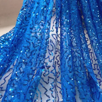 Sparkle Litrid Beaded Tülli Võrgusilma Riidest Praktiline Seelik Tasaarvelduse DIY Õmblemine Aksessuaar Pulm kleit Taust tülli riie