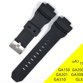 Sport Silikoon Watchband Jaoks Casio G-Shock GA150/200/300/310 GA110/120/100 GLS-100 GLX Mehed Asendamine Rihm Käevõru Bänd
