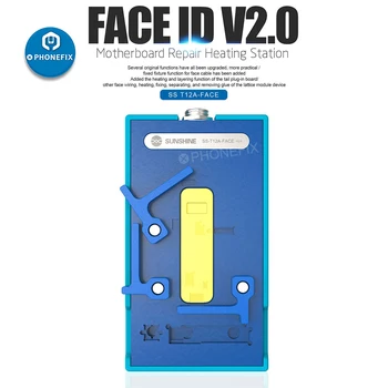 SS-T12A Face ID Kütte-Groove iPhone X XS XSMax Nägu Võre Kihilisus Lahtivõtmine, Emaplaadi Remont Küte Jaam