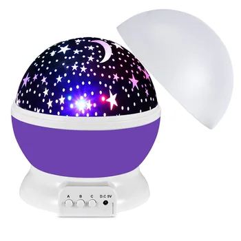 Star Sky Projektor Kuu Lamp Starry Night Light USB Laetav LED-Magamistoaga Pool Projektsioon Lamp Laste Öösel Lamp