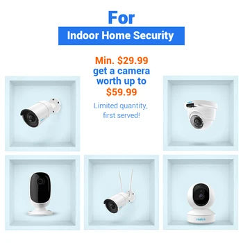 [Start alates Veebr.3 0:00 PST] Reolink Üllatus Pime Box-ip-kaamerad outdoor/indoor turvalisus
