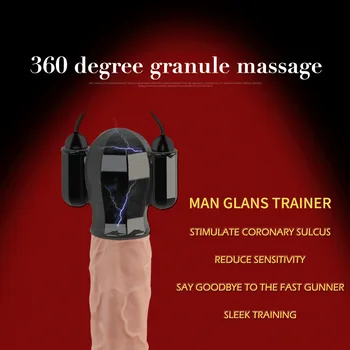 Sugu Mänguasjad Meeste Laetav Peenise Massager Koos 360 Kraadi Mees Masturbator Viivitus Kestab Glans Koolitaja Meeste Glans Treener