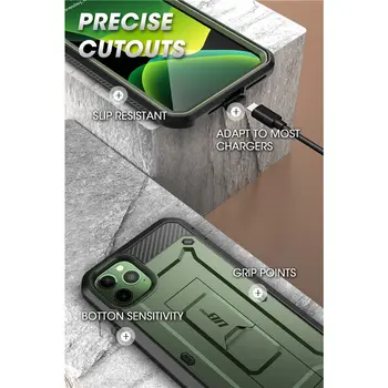 SUPCASE iPhone 11 Pro Puhul on 5,8-tolline UB Pro Full-Body Vastupidav Kaitseümbris Juhul Kaas koos Sisseehitatud Ekraani Kaitsekile & Jalg