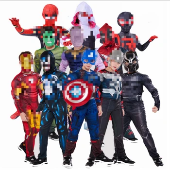 Superkangelane Cosplay Kostüüm Poistele Karneval Halloween Kostüüm Kids Super Kangelased