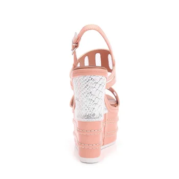 Suvel Uue Kiilu Super Kõrge Konts 16cm Seksikas Võre Kingad Naiste Sandaalid Paks Alt mittelibiseva Naiste kingad