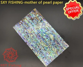 SXY KALAPÜÜGI Füüsiline kest pärlmutter paberist Abalone shell paber Maniküüri-toodete Arenenud dekoratiivsed tooted