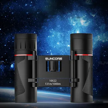 Sõjalise Pocket Mini HD Binoklid 10x22 Professionaalne Binokli võimas hunt Telescop öise nägemise Matkamine Tasku kaug toru