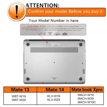 Sülearvuti puhul HUAWEI MateBook D14/D15/13 /14 /X Pro 13.9/Au MagicBook 14/15 Kummeeritud Laptop Hard Shell Case Cover