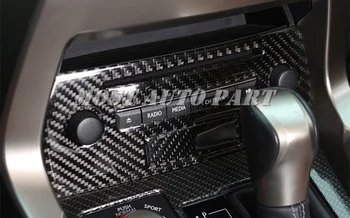 Süsinikkiust Armatuurlaud Pool Air Vent Kate Sisekujundus Jaoks Lexus NX 200t 300h-2018 Auto interjööri aksessuaarid Auto kaunistamiseks
