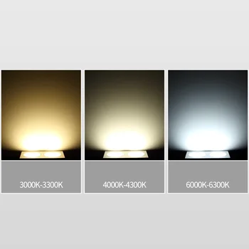 Süvistatavad Square Juhitava LED 7W 10W 14W 20W COB LED Lakke Lamp AC85-265V LED kohtvalgustid Seina Lamp sisevalgustus