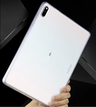 Tableti Puhul 2020 Huawei MatePad 10.4 tolline TPÜ Pehme tagakaas MatePad 10.4 2020 BAH3-AL00 BAH3-W09 matte Slim case Black