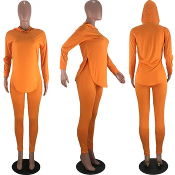 Tahked Värvi Nöör-Topp & Püksid Uus Sügis Naiste Ülikond Kuum Stiil Mudel Euroopa ja Ameerika 2-osaline Komplekt