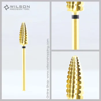 Taifuun Bitti - Ekstra Jäme -Gold/ Silver - WILSON Karbiid Nail Drill Bit