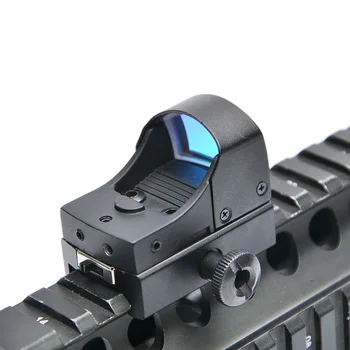 Taktikaline Holograafiline Red Dot Silmist Micro Red Dot Reguleerimisala Shooting Reflex Sight Ulatus Airsoft Püss Jahindus Snaiper Käik
