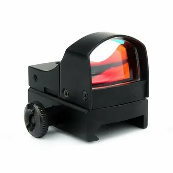 Taktikaline Holograafiline Red Dot Silmist Micro Red Dot Reguleerimisala Shooting Reflex Sight Ulatus Airsoft Püss Jahindus Snaiper Käik