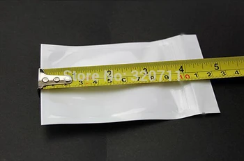 Tasuta DHL 1000PCS 7.5*12cm Valge / Kustuta Ise Pitsat Tõmblukk plastpakendid Kott Zip Lock Kotti Jaemüügi Pakendis Riputada Auk